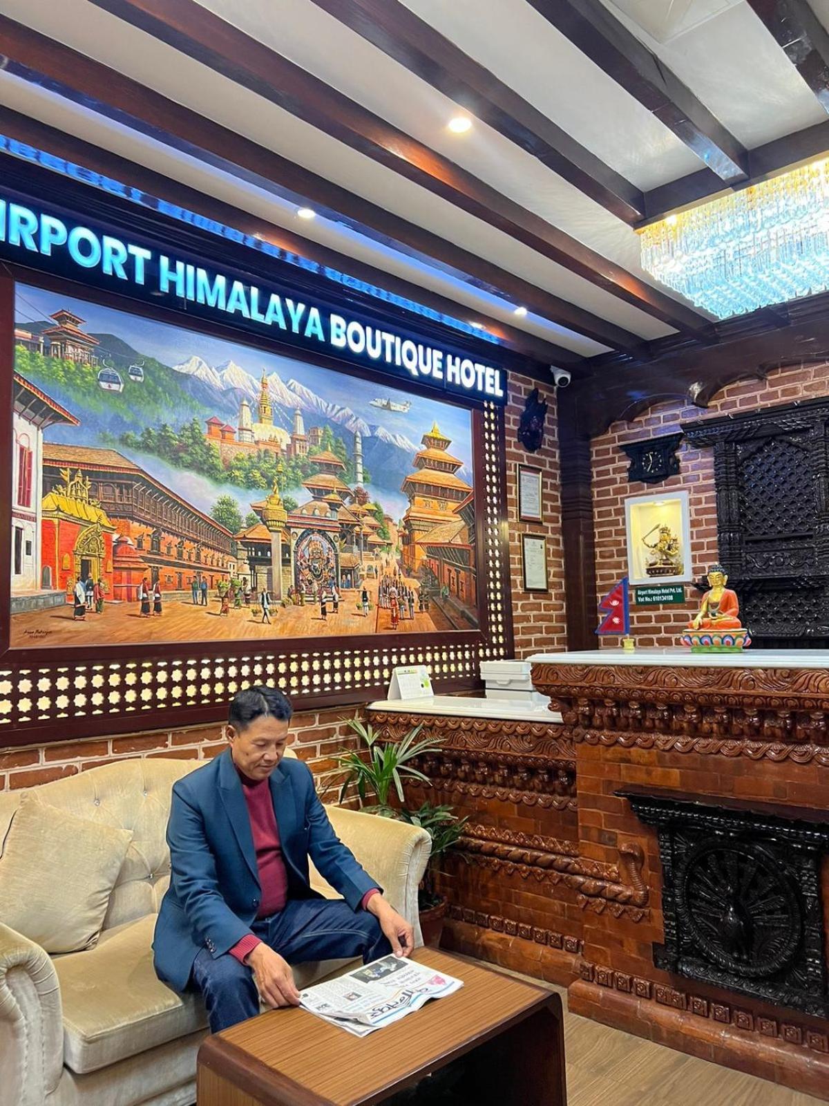 Airport Himalaya Boutique Hotel Kathmandu Buitenkant foto